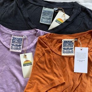 THREE Jungmaven hemp tee shirts